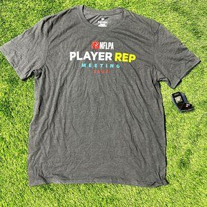 Grey NFLPA authentic t-shirt XL Fanatic